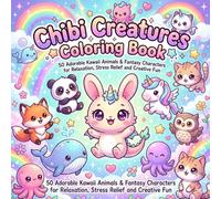 Chibi Creatures: A Kawaii Coloring Adventure with Cute Animals, Ocean Friends, Jungle Buddies & Magical Fantasy Beings (Animals & Cute)