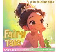 Chibi Fairy Tale Coloring Book: Magical Stories with Cute Princess Coloring Pages Fantasy Characters in Fairyland Illustrations for All Ages Creativity (Chibiverse Coloring Book Collection)