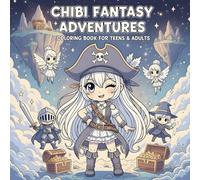 Chibi Fantasy Adventures: Magical Coloring Book for Teens & Adults, Cute Heroes, Worlds & Whimsical Quests to Spark Your Imagination