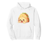Chibi Golden Retriever Inside a Taco Kawaii Cute Funny Dog Pullover Hoodie
