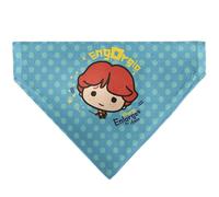 Chibi Harry Potter Engorgio Charm Pose Polka Dot Blues Slip On Collar Bandana Only