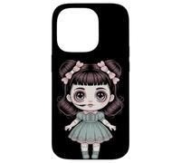 Chibi Haunted Doll Goth Kawaii Halloween Case for iPhone 14 Pro