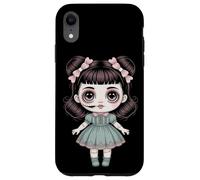 Chibi Haunted Doll Goth Kawaii Halloween Case for iPhone XR