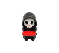 Chibi Hooded Skeleton Figurine for Halloween Shelf Decor, 3D Printed Display Ornament for Desk, Mantel, Gothic Rooms Gothic Room Decor Hooded Skeleton Display Dark Fantasy Shelf Accent Collectible