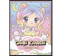 Chibi Kawaii Colouring Book: Cute Hand Drawn Chibi Characters To Colour
