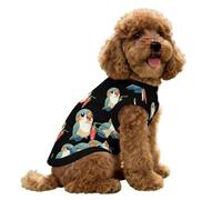 Chibi Lovebird Chili Repper Summer Dog Cooling Vest T-Shirt Ice Silk Breathable Pet Clothes Soft Sleeveless Tank Top