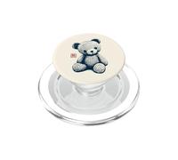 Chibi Manga Crocheted Bear Japanese Anime PopSockets PopGrip for MagSafe
