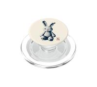 Chibi Manga Crocheted Rabbit Japanese Anime PopSockets PopGrip for MagSafe
