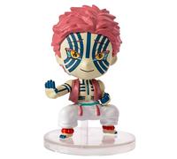 Chibi Masters VE77083 Bandai 8 cm Akaza Demon Slayer Manga Merch Figures Make Gifts | Collect These Anime Figures Assorted Model 1 Piece