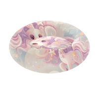 Chibi - Style Cute Mermaid Colorful Pet Dog Bed Warm & Cozy Dog Pillow Bed for Medium Size Pets Supplies XS