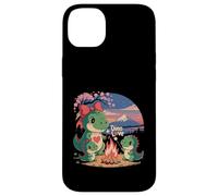 Chibi Trex Kawaii Dino Cute Outdoor Camping Dinosaur Japan Case for iPhone 14 Plus