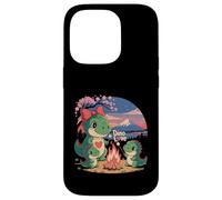 Chibi Trex Kawaii Dino Cute Outdoor Camping Dinosaur Japan Case for iPhone 14 Pro