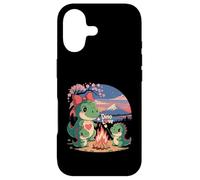 Chibi Trex Kawaii Dino Cute Outdoor Camping Dinosaur Japan Case for iPhone 17