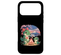 Chibi Trex Kawaii Dino Cute Outdoor Camping Dinosaur Japan Case for iPhone 17 Pro Max