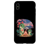 Chibi Trex Kawaii Dino Cute Outdoor Camping Dinosaur Japan Case for iPhone XS Max