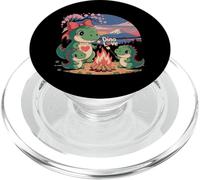 Chibi Trex Kawaii Dino Cute Outdoor Camping Dinosaur Japan PopSockets PopGrip for MagSafe