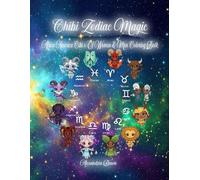 Chibi Zodiac Magic: African American Chibi Of Women & Men Coloring Book