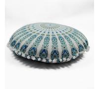 Chic 17 Inch Circular Patterned Cushions Case Perfectly Blending Artistry into Your Cozy Spaces at Home or Cafe (#3)