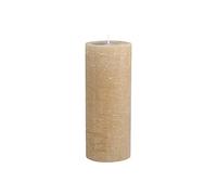 Chic Antique Macon Rustic Pillar Candle in Various Colours and Sizes 100% Paraffin Long Burning Time (Honey, 25 x 10 cm)