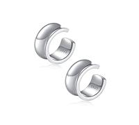 CHIC & ARTSY Cuff Earrings 925 Sterling Silver Ear Cuff Earrings Non Piercing Fake Helix Cartilage Cuff Earrings Various Style Conch Ear Cuffs Fine Jewelry for Women Man