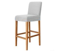 Chic Barstool Cover Made of Material to Enhance Your Dining Experience at Home or Out (light gray)