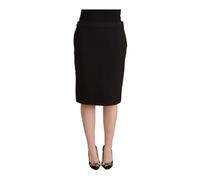 Chic Black Pencil Skirt - female - Gianfranco Ferré - Midi Skirts - Black - M - Skirts M