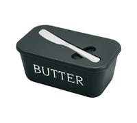Chic Butter Dish for Easy Organization and Storage, Perfect for Keeping Your Kitchen Aesthetically Pleasing (Dark Green)