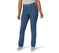 Chic Classic Collection Women's Easy-fit Elastic-Waist Pant, Mid Shade, 10 Petite (Manufacturer size)
