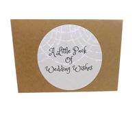 Chic Cottage Crafts A Little Pack Of Wedding Wishes - A Mini Gift Pack Of 6 Six Quirky Gifts And A Notecard Explaining Their Meaning - Bride & Groom Wedding Gift