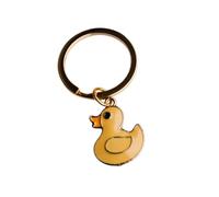 Chic Cottage Crafts Lucky Duck Keyring - Good Luck Gift - For New Job, Exams, Driving Test Etc.