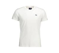 Chic Crew Neck Embroidered Tee 3XL