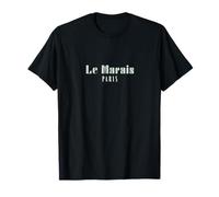 Chic Cute Le Marais Paris France Neighborhood Travel T-Shirt