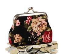 Chic Design: Designed with A Vibrant Floral Pattern, The Coin Purse Delivers Soft Sophistication and Seamless Adaptability, Making It Ideal for Enhancing Both Casual Outings and Formal Events Alike