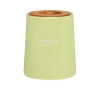 Fletcher Green Ceramic Coffee Canister - Green