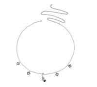 CHIC DIARY Sexy Belly Chain Layered Rhinestone Waist Chains Adjustable Summer Bikini Body Chain Stomach Jewelry for Women, One Size, Alloy, No Gemstone