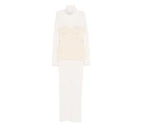 Chic Dresses Collection- female- Jean Paul Gaultier- Knitted Dresses- White- M- Dresses M