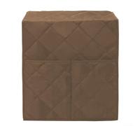 Chic Dust Cover for Coffee Machines Organizes Your Kitchen While Keeping It Dust (Brown)