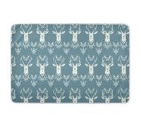 Chic Elk Face Extra Large Resuable Diaper Mats Soft Absorbent Baby Diaper Changing Pad Cute Cool Cradle Mattress for Infant Baby 52" L x 34" W