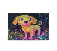 Chic Golden Retriever Puzzles for Adults Challenging and Educational Masterpieces Puzzle 500 Piecing