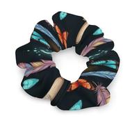 Chic Hair Scrunchies Soft Hair Elastics Ties Bands for Thick & Thin Hair, Witch Witchy Goth Magic Mushrooms Adjustable Phone Cord Hair Ties Hair Accessories