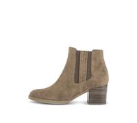 Chic Heeled Ankle Boots for Women Gabor Dreamvelour Beige 35