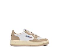 Baskets Medalist Low Cuir Bicolore Beige 36EU