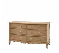 Chic Mindi 6 Drawer Chest - Weathered