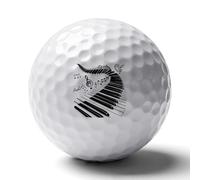 Chic Music Piano Keyboard Note Golf Balls Print Golf Ball Golf Gifts Golf Accessories