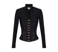 Chic Nero Jacket Aw25 - female - Elisabetta Franchi - Light Jackets - Black - XL - Jackets XL