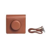 Chic Retro Camera Case Compatible with for Instax WideEvo Safeguard Your Equipment Elegantly (Brown)
