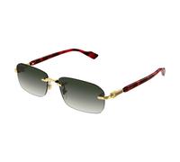 Chic Rimless Gold Sunglasses - unisex - Gucci - Sunglasses - Multicolor - 56 MM - Accessories 56 MM