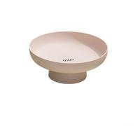 Chic Snack Tray for Displaying Fruits and Breads Lightweight Design for Effortless Handling (pink)