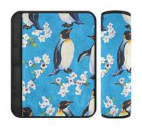 Chic Squirrel Blue 2 Pack car seat Cover pad Stop seat Belt Cutting into Neck for Airplane accesorios para carro