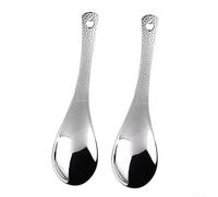 Chic Stainless Steel Soup Spoon Large Capacity Design for Sophisticated Dining Experiences